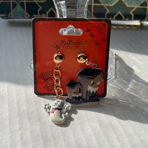 Halloween Ghost Drop Earrings